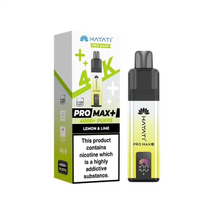 Lemon & Lime Hayati Pro Max Plus 4K Prefilled Pod Kit